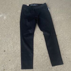 Women’s Old Navy The Rock Star Mid Rise Super Skinny Black Leggings Size 10 New